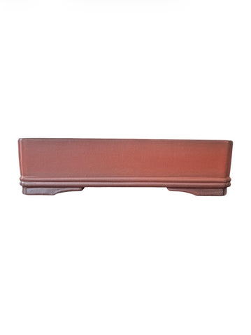 Pot bonsaï rectangulaire (24.5*19*h6.5cm)