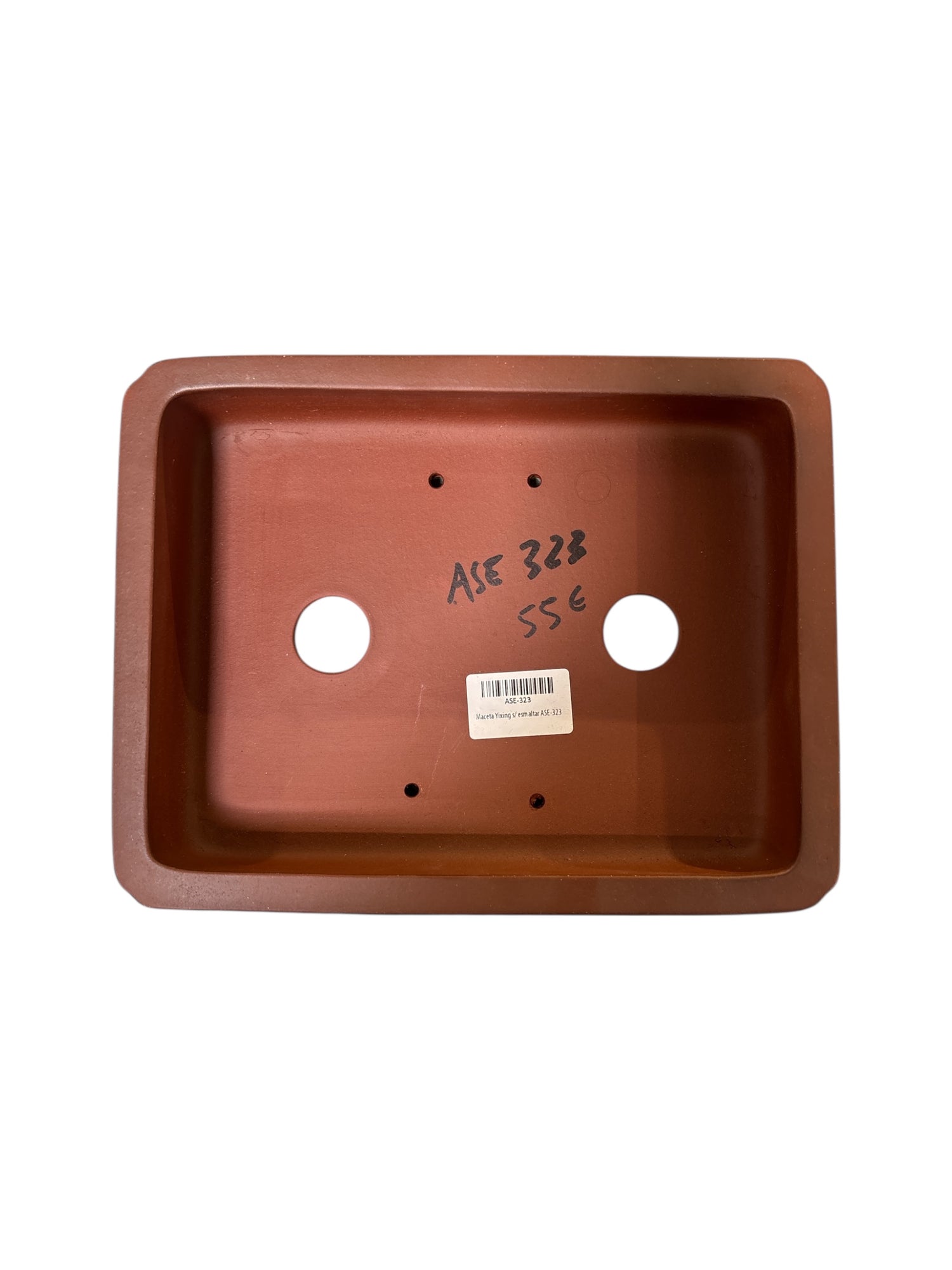 Pot bonsaï rectangulaire non émaillé
