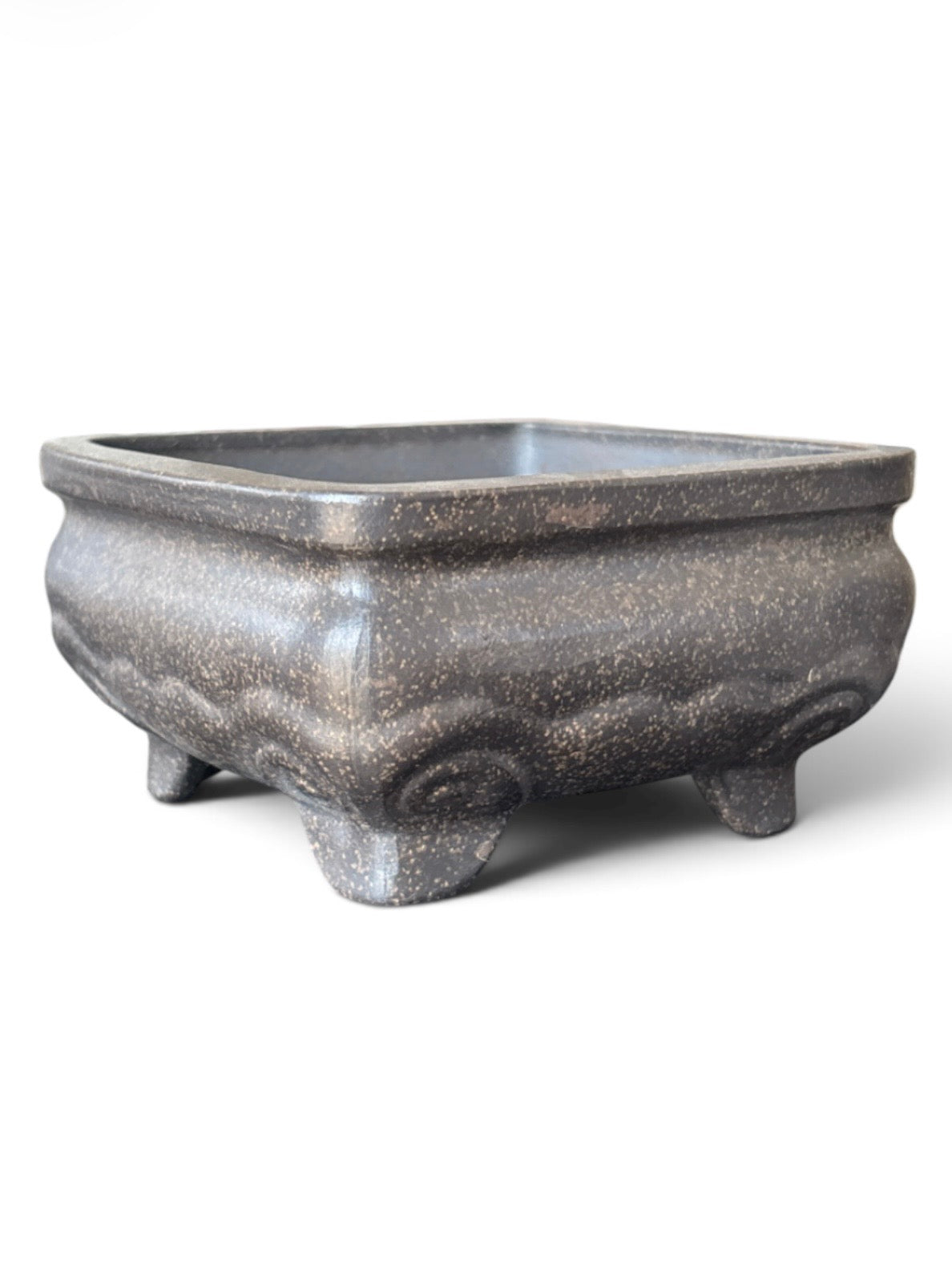 Pot bonsaï carré (12.5*12.5*h6.5cm)