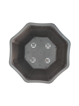 Pot bonsaï forme octogonale en plastique