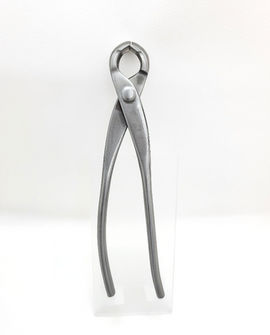 Pince concave ronde en inox - 210mm - Hugo Bonsaï® (HB12)