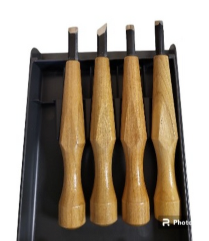 Coffret de 4 gouges japonaises