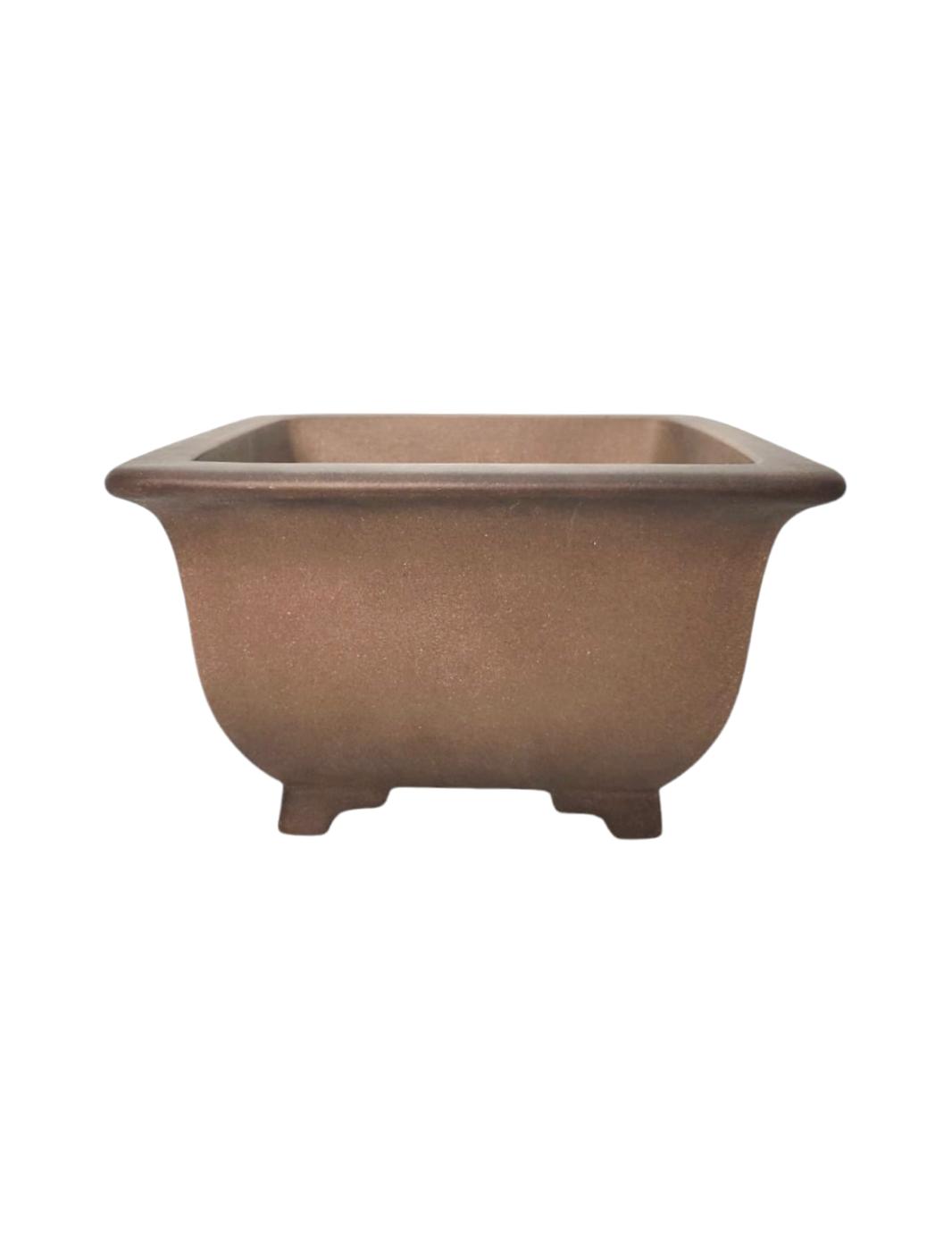 Pot carré non émaillé