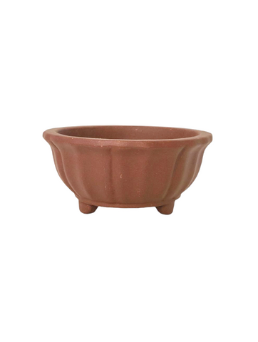 Pot rond non émaillé