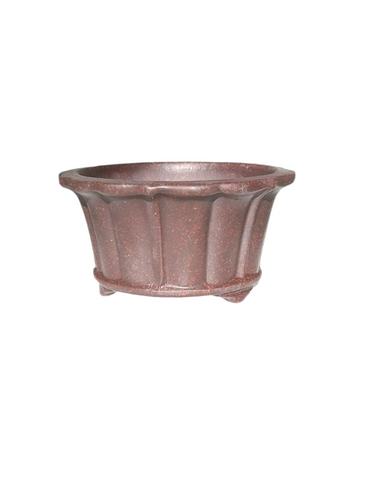 Pot rond non émaillé