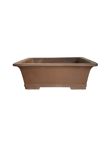 Pot rectangle non émaillé