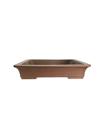 Pot rectangle non émaillé