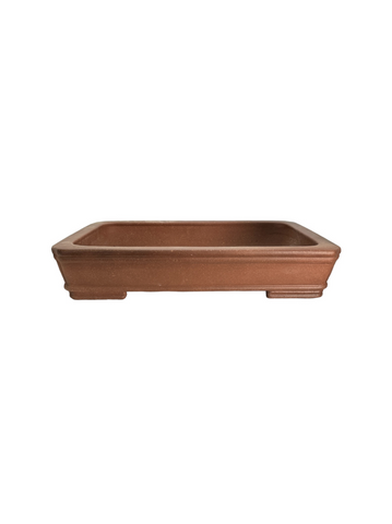 Pot rectangle non émaillé