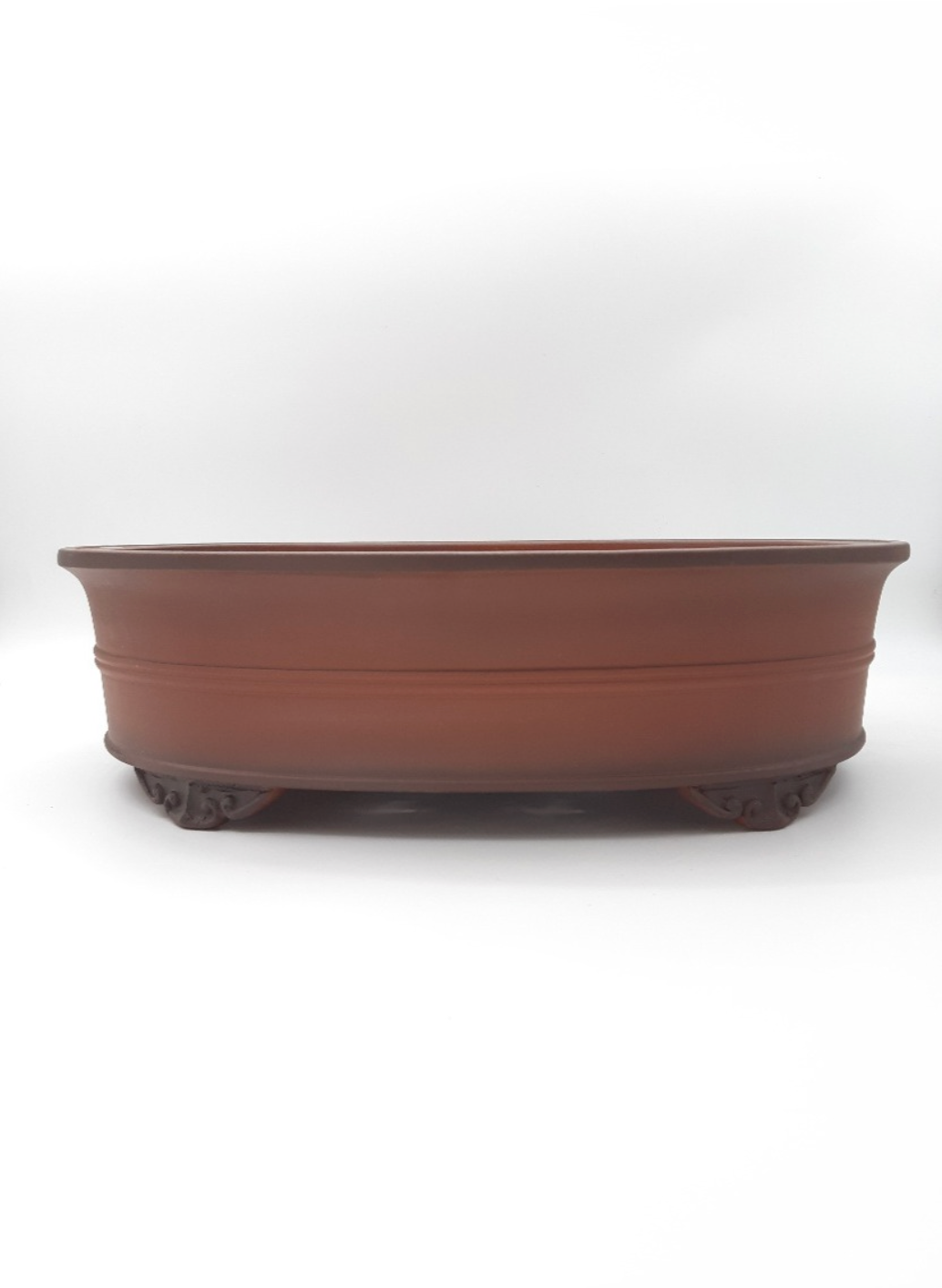 Pot bonsaï ovale non émaillé