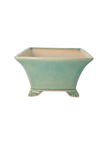 Pot carré pour semi cascade - vert
