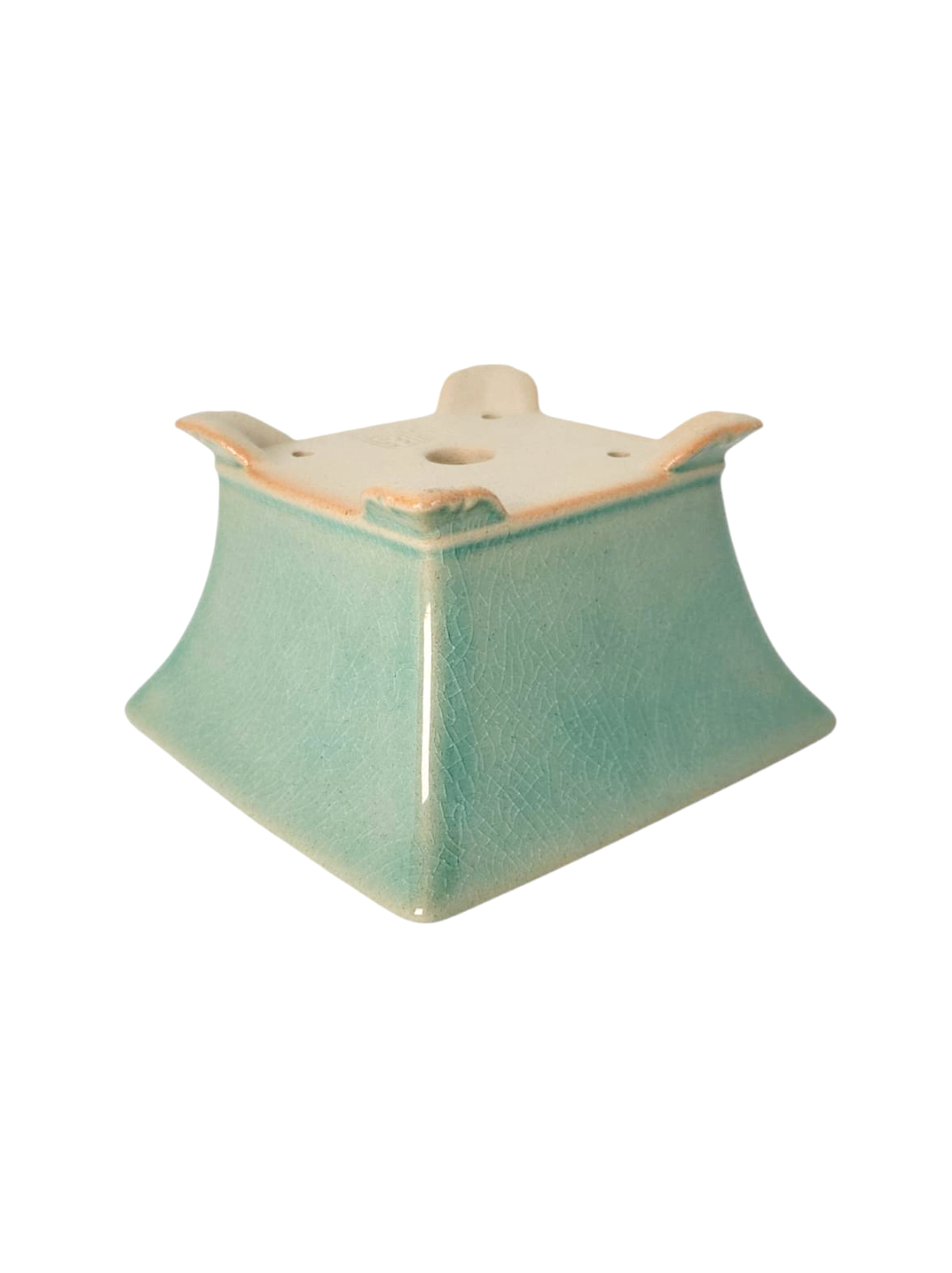 Pot carré pour semi cascade - vert