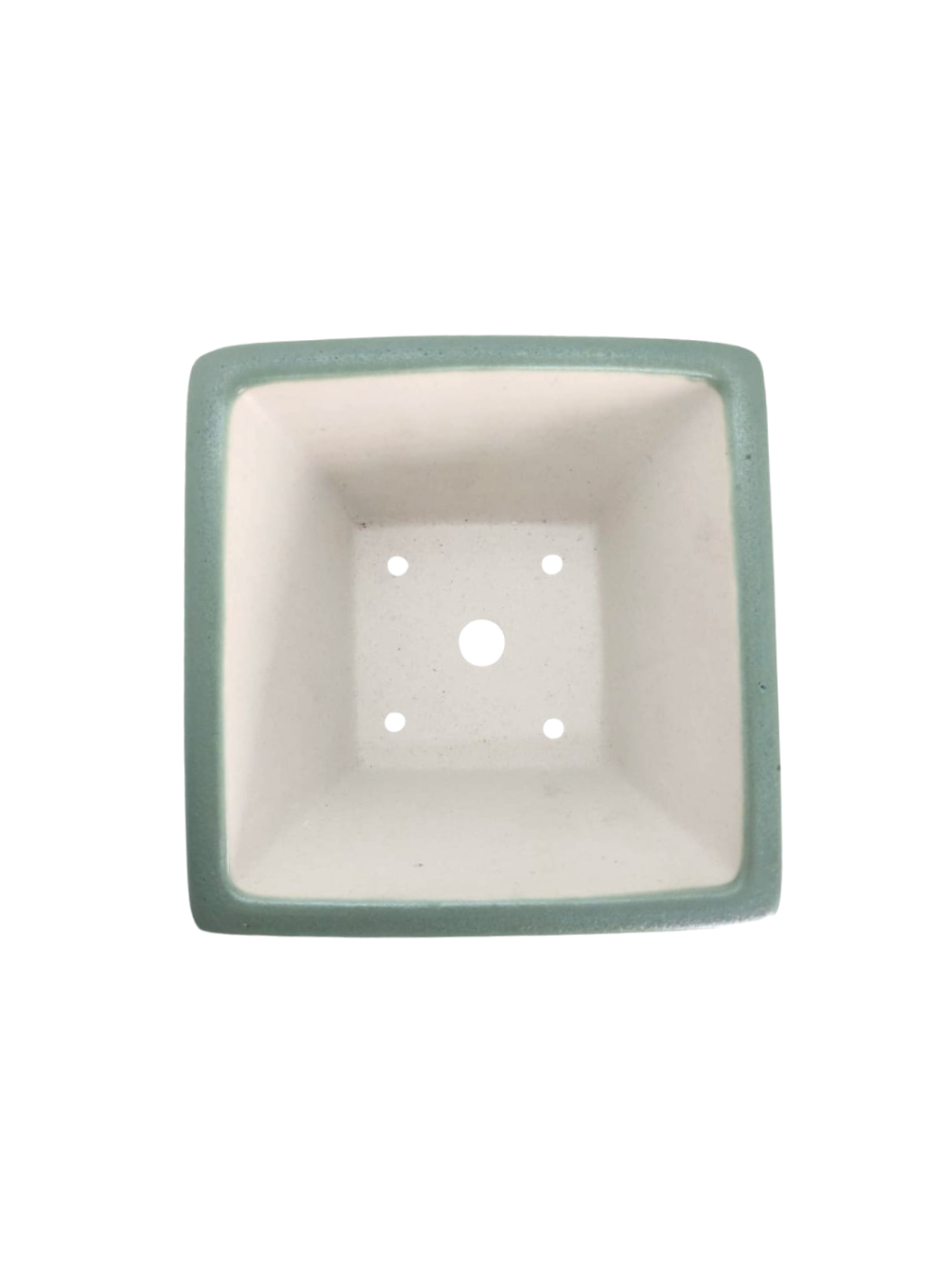 Pot carré vert