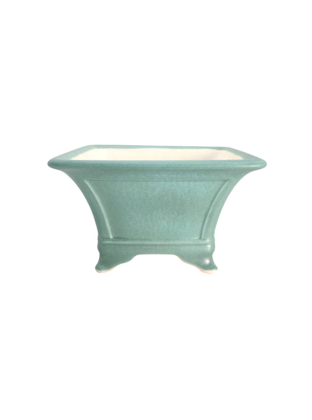 Pot carré vert