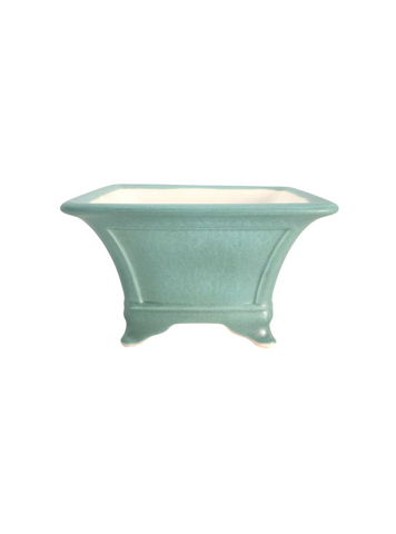 Pot carré vert