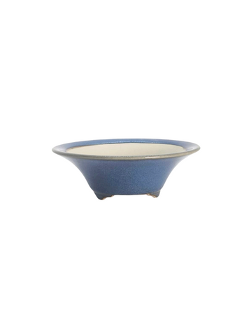 Petit pot rond Bleu