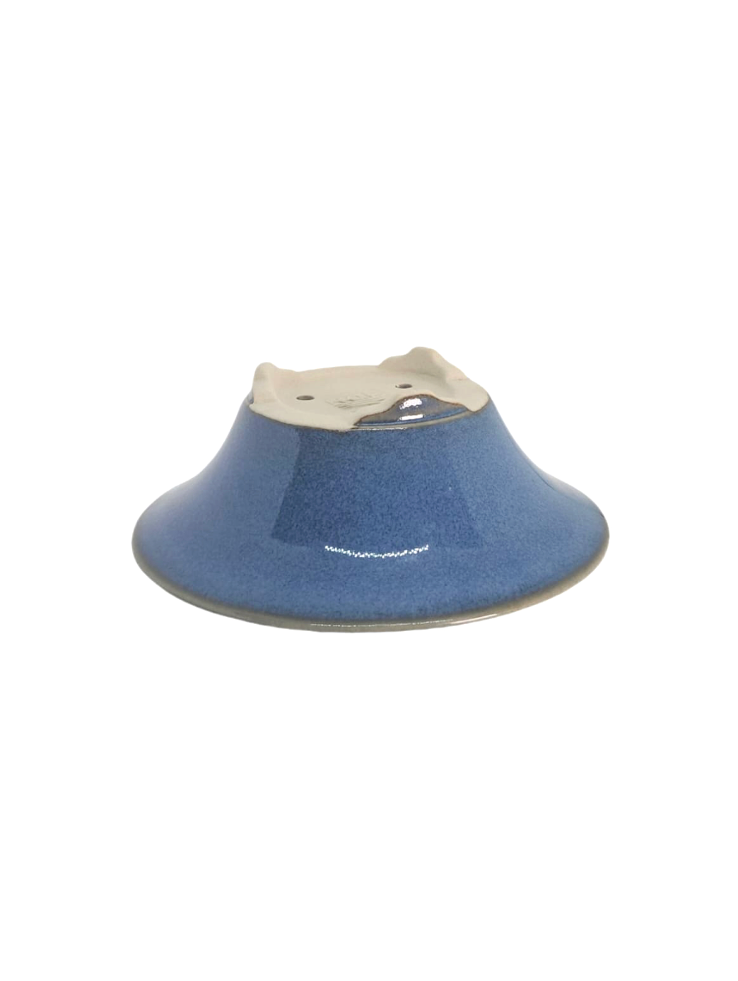 Petit pot rond Bleu