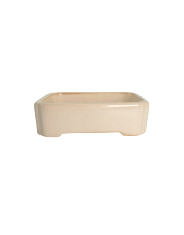Pot rectangle beige