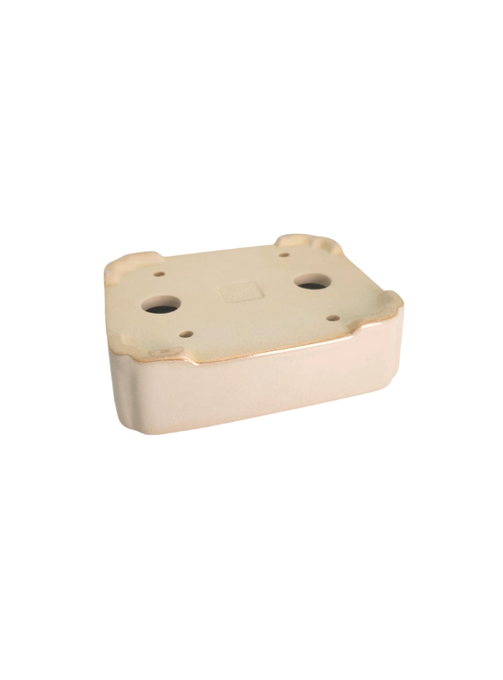 Pot rectangle beige