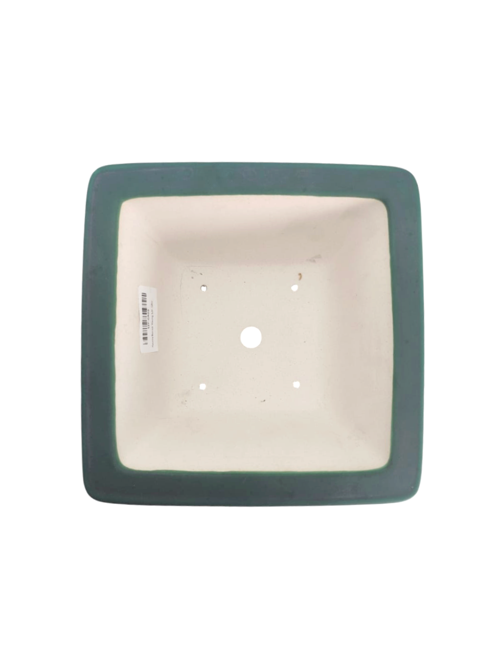 Pot carré vert