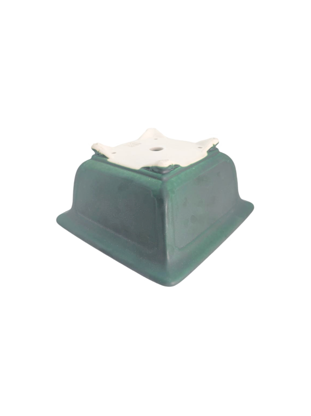 Pot carré vert
