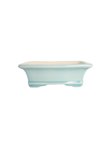 Pot rectangle turquoise