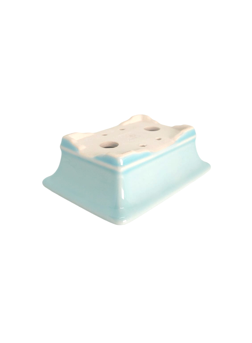 Pot rectangle turquoise