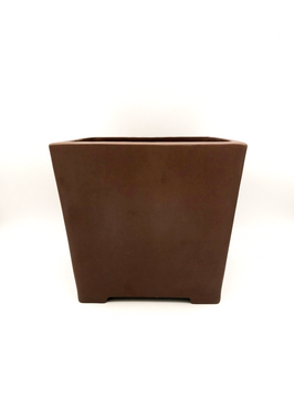 Pot carré non émaillé