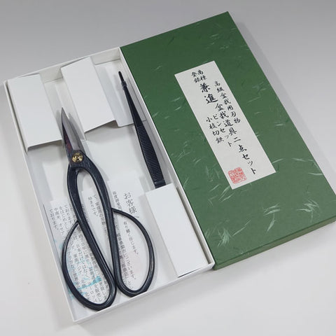 Coffret Kaneshin® - Ciseaux n°36C & Pince n°58 acier carbone