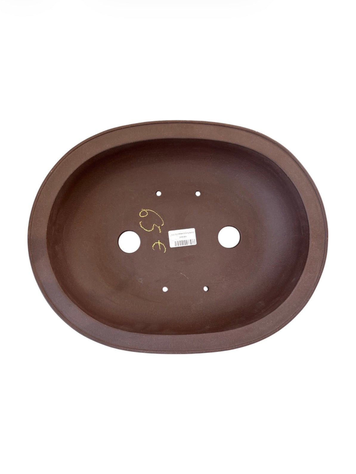 Pot bonsaï ovale (40*31*h10cm)