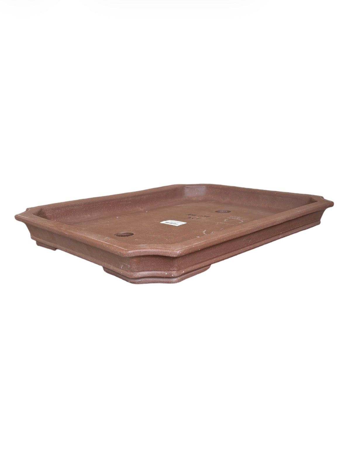 Pot bonsaï plat rectangulaire (45.5*36.5*h5cm)