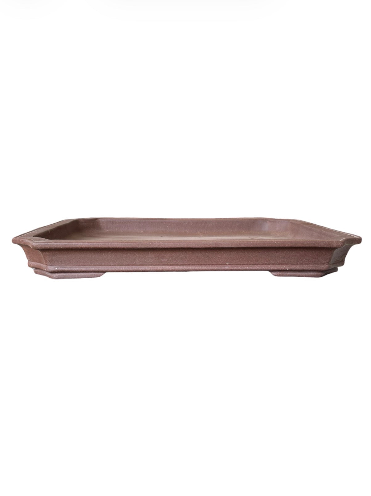 Pot bonsaï plat rectangulaire (45.5*36.5*h5cm)