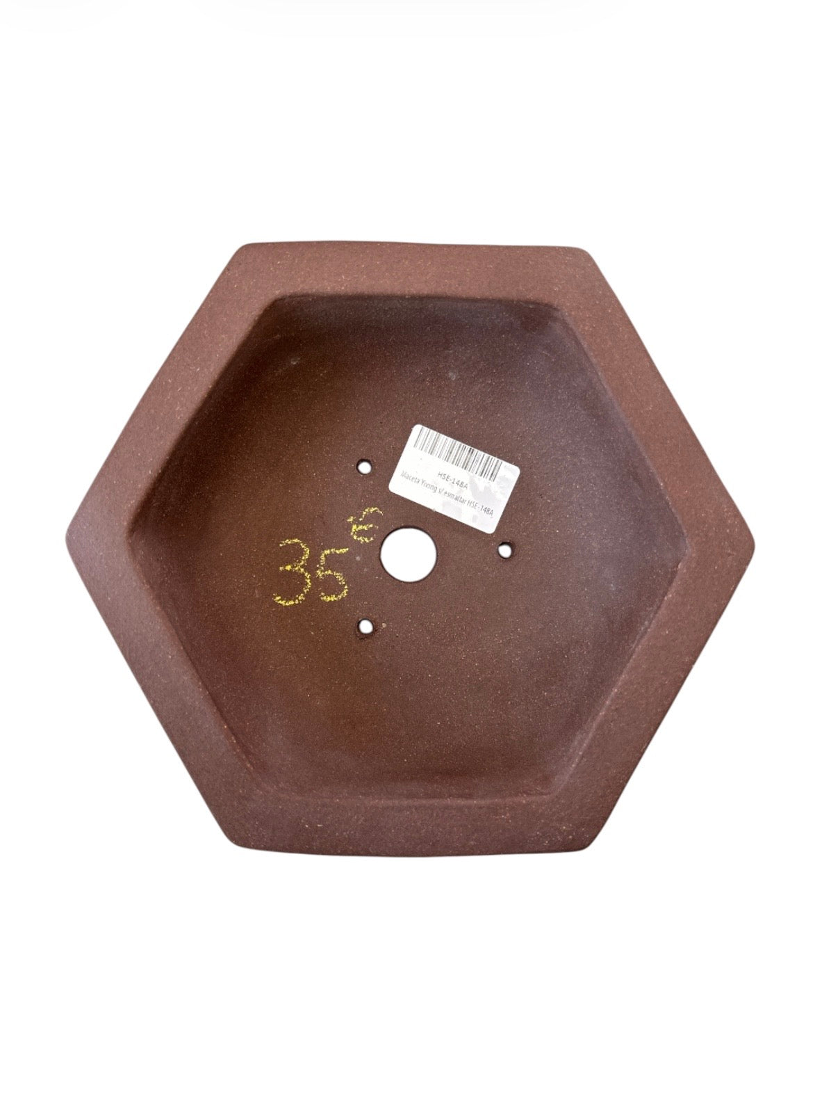 Pot hexagonal (17.5*17.5*h7cm)