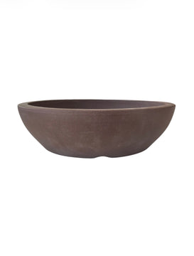 Pot rond non émaillé (25*h7cm)
