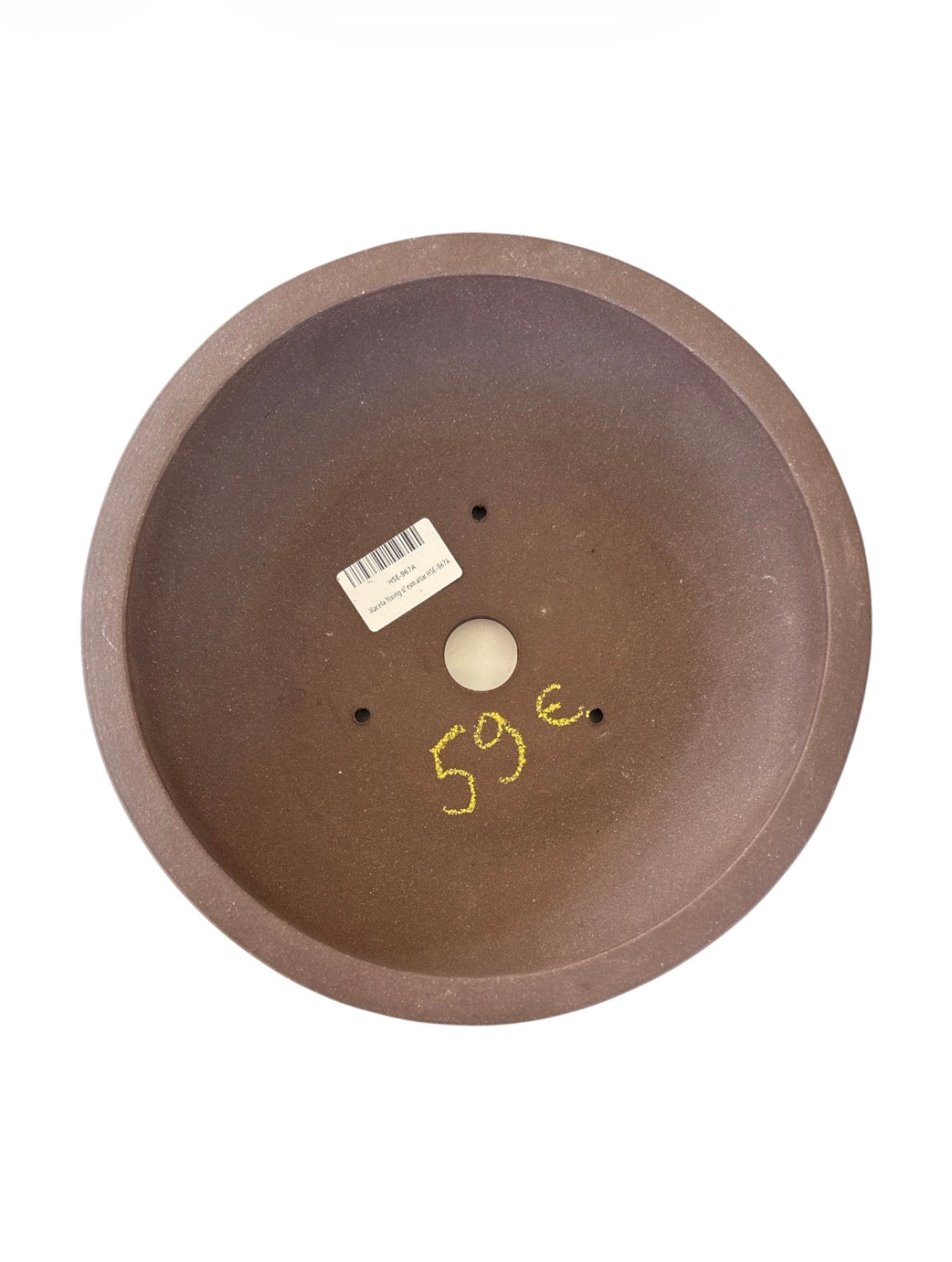 Pot rond non émaillé (25*h7cm)