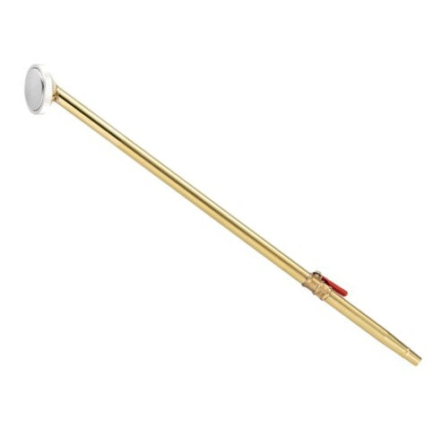 Lance d'arrosage en laiton avec robinet