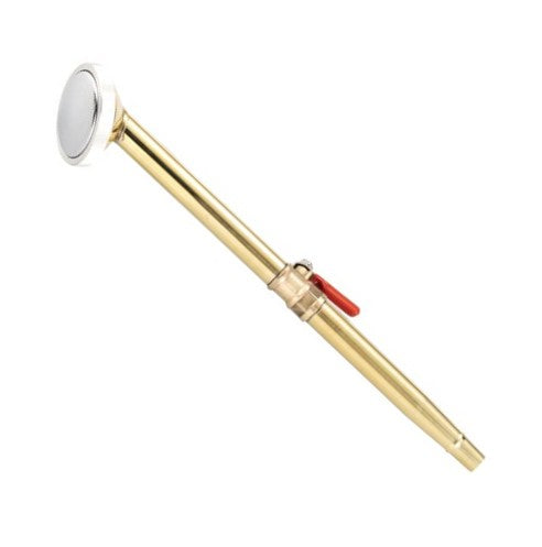 Lance d'arrosage en laiton avec robinet