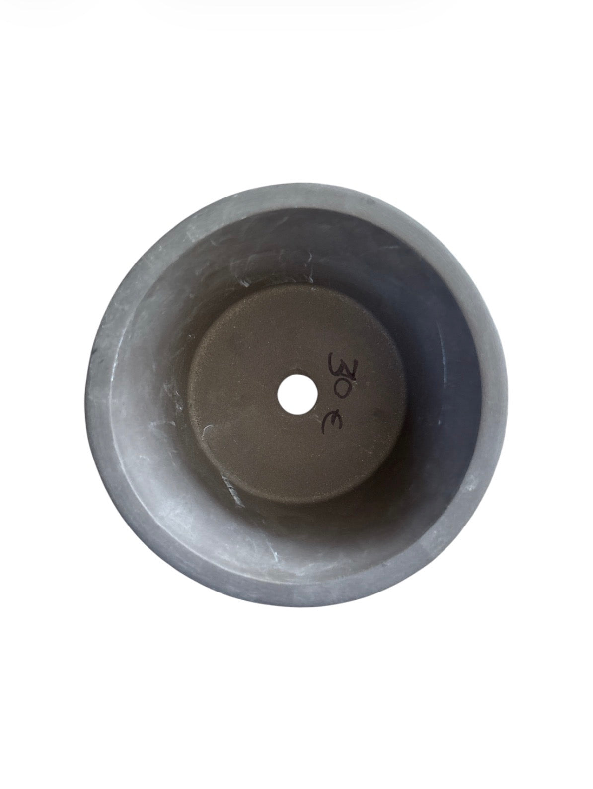 Pot non émaillé Yokkaichi - rond (16.5*h9cm)
