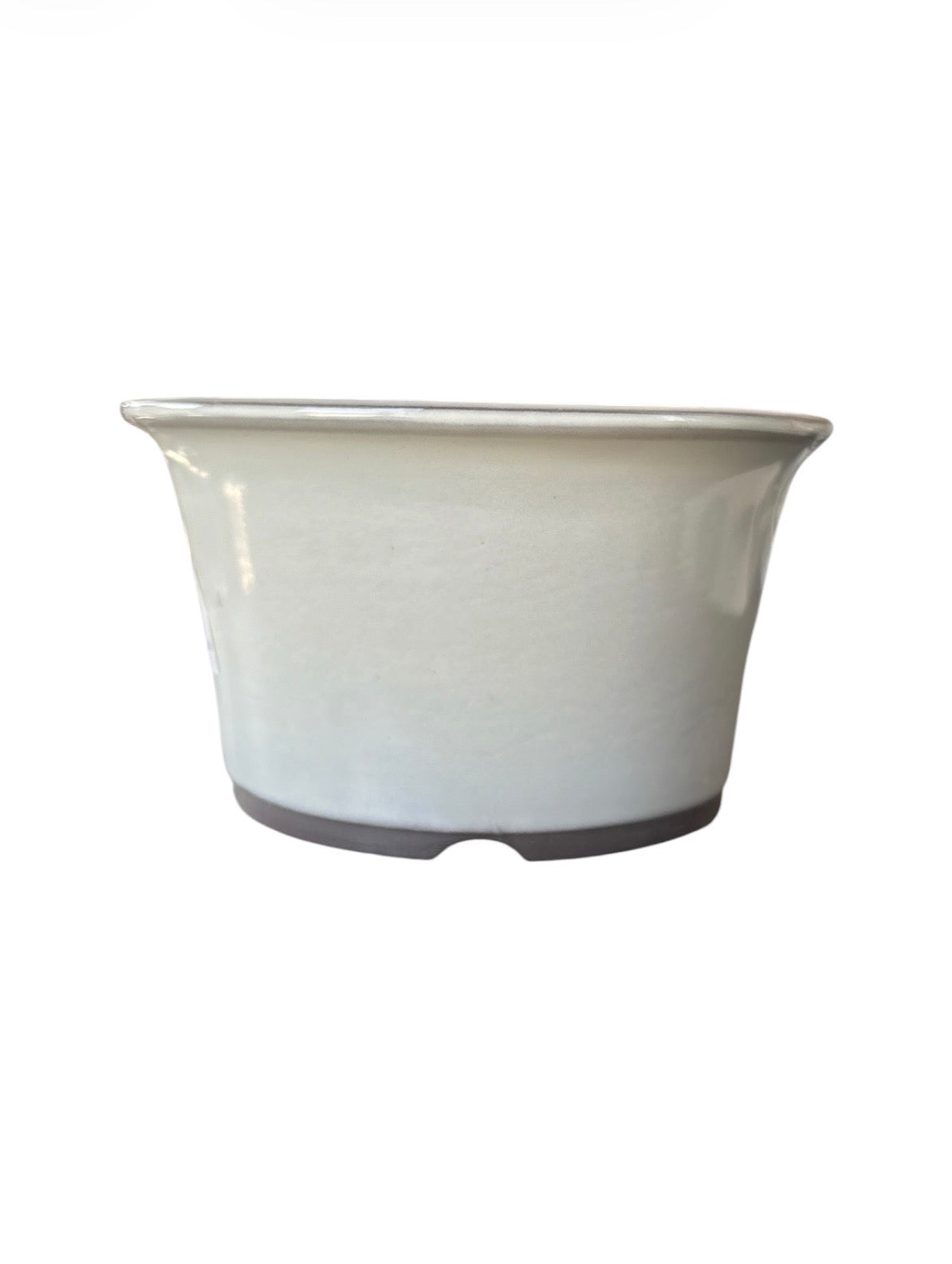 Pot émaillé Yokkaichi - rond crème