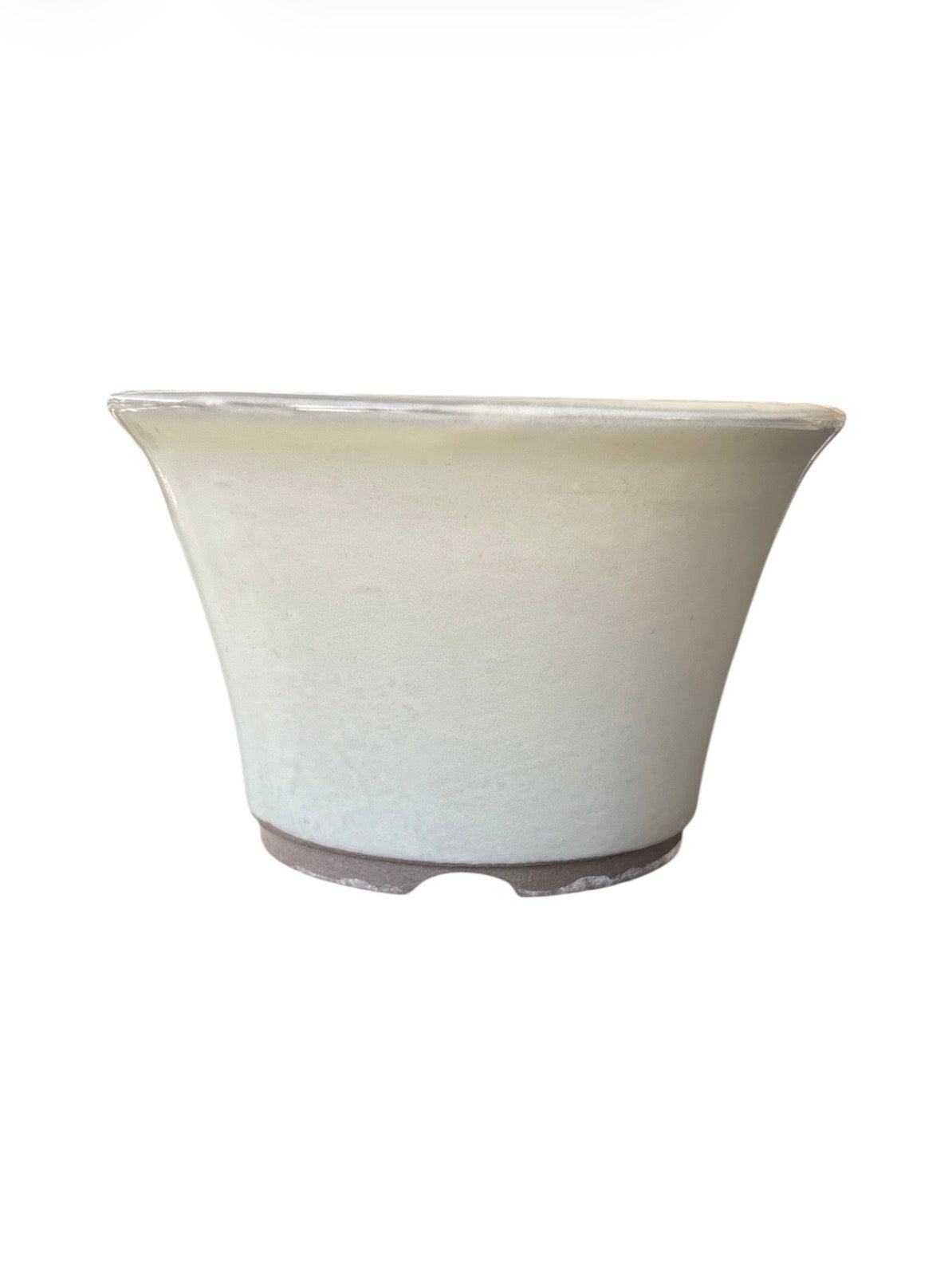 Pot émaillé Yokkaichi - rond crème