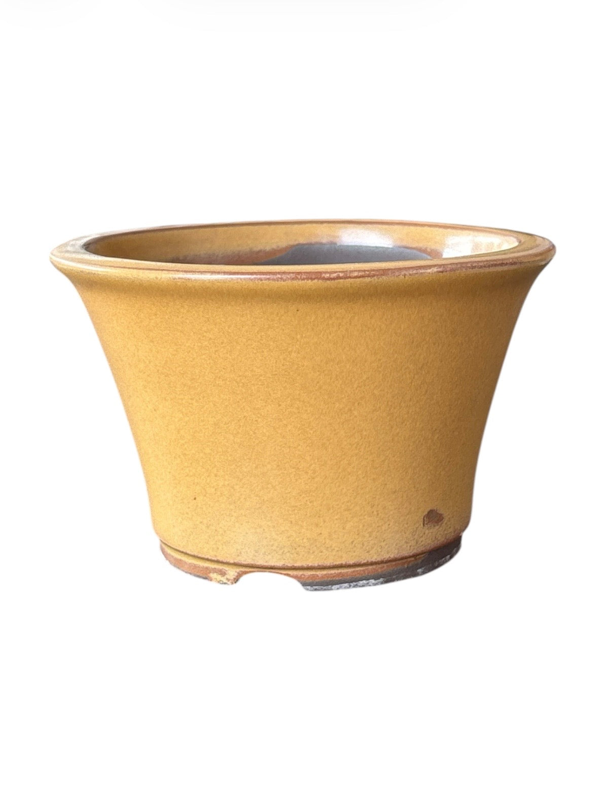 Pot émaillé Yokkaichi - Jaune moutarde