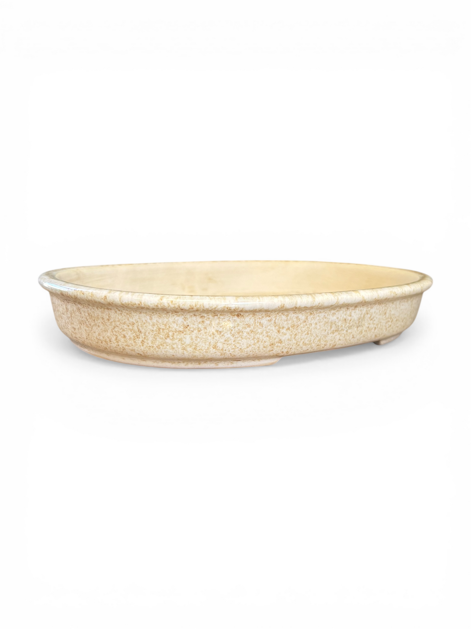 Pot bonsaï ovale (21.5*15.5*h3cm)