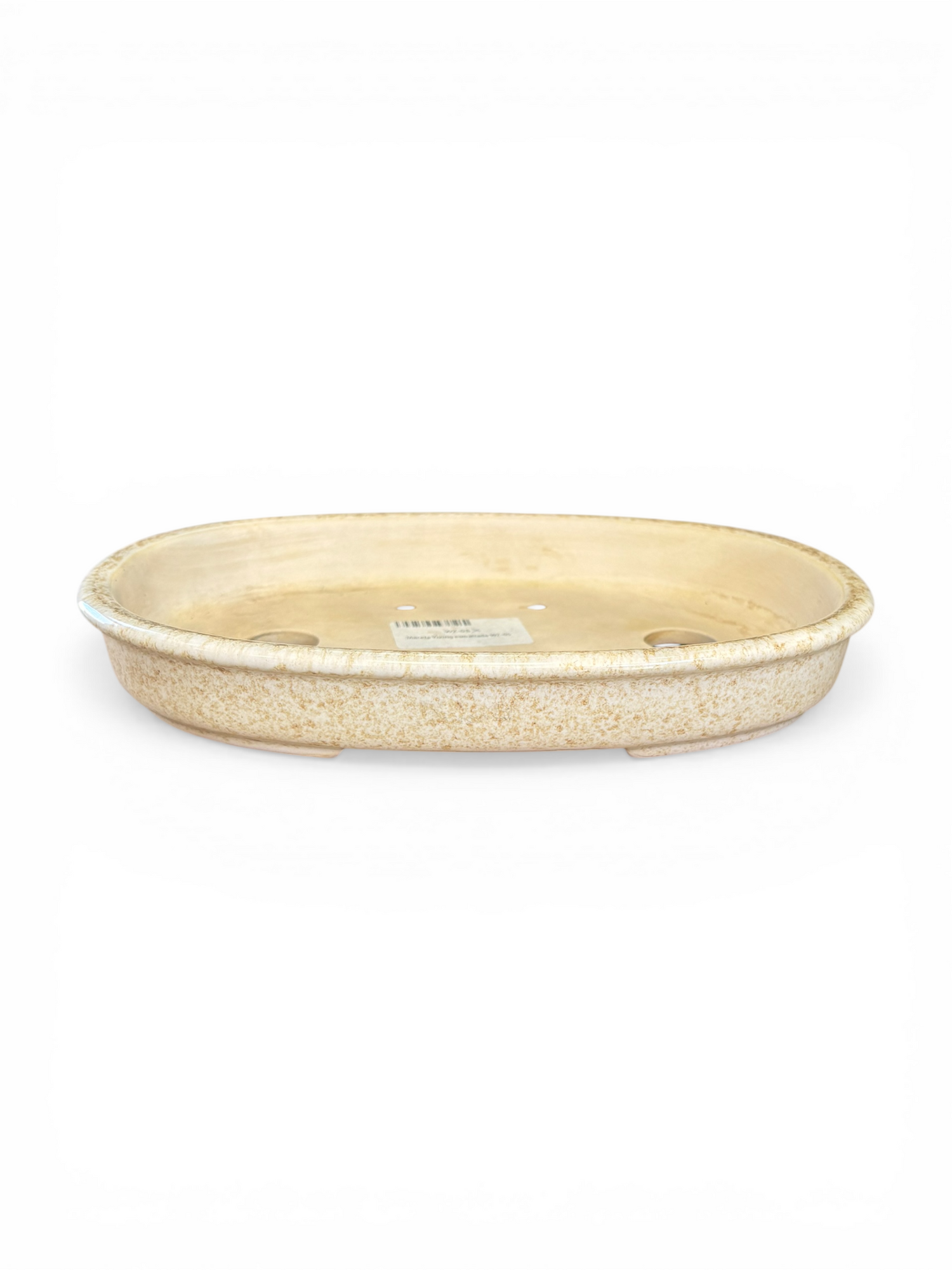 Pot bonsaï ovale (21.5*15.5*h3cm)