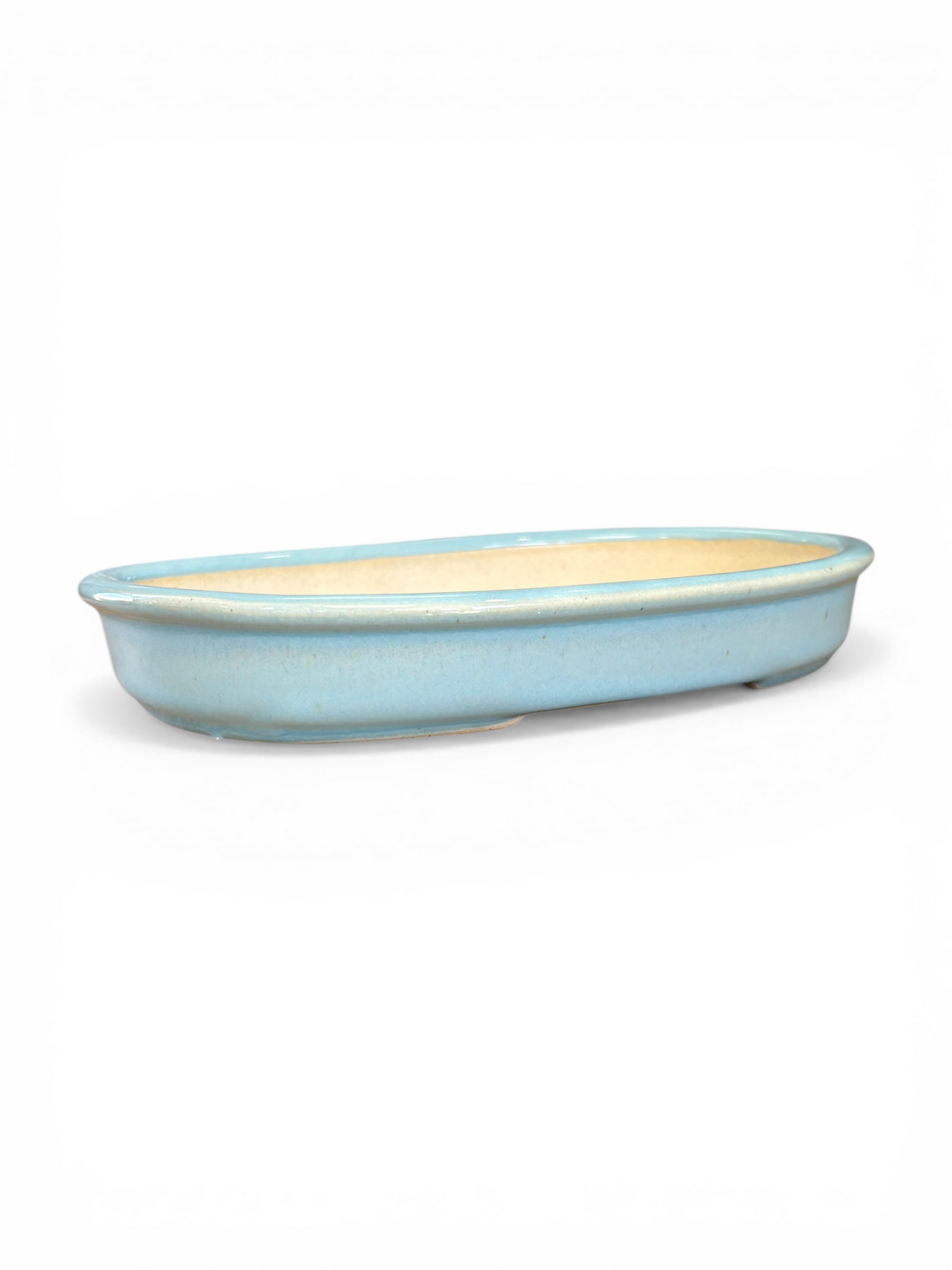 Pot bonsaï ovale (20*14.5*h3cm)