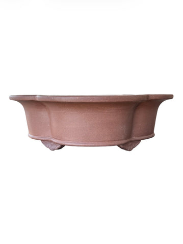 Pot bonsaï non émaillé (40.5*35*h12.5cm)