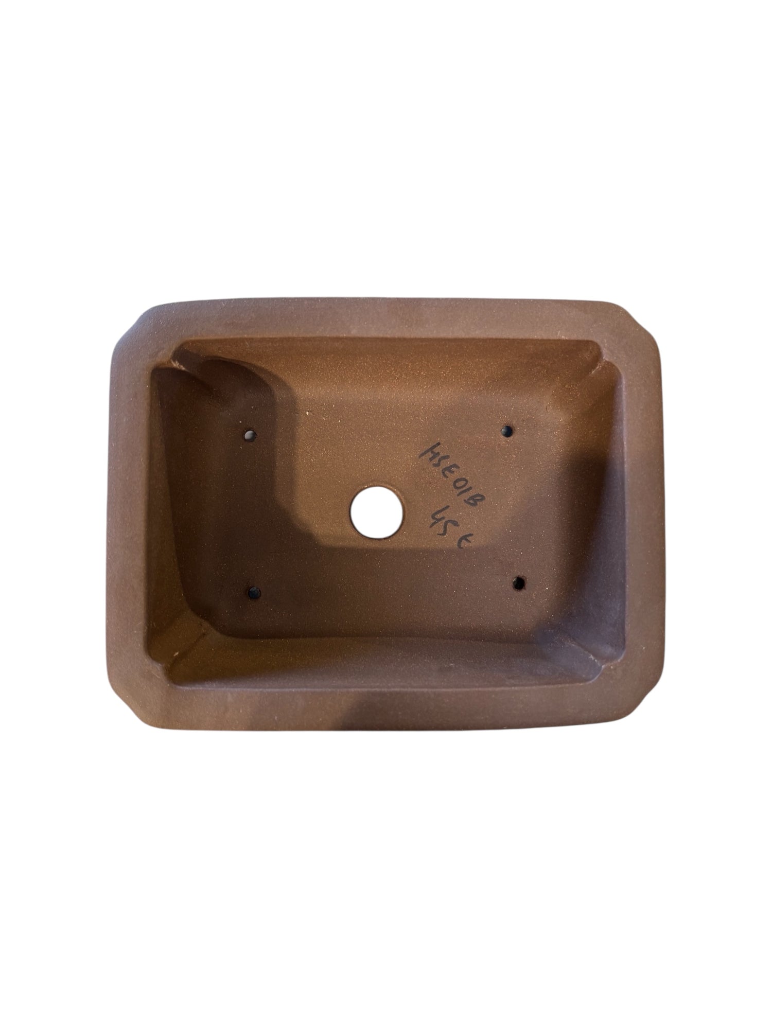 Pot bonsaï rectangulaire non émaillé