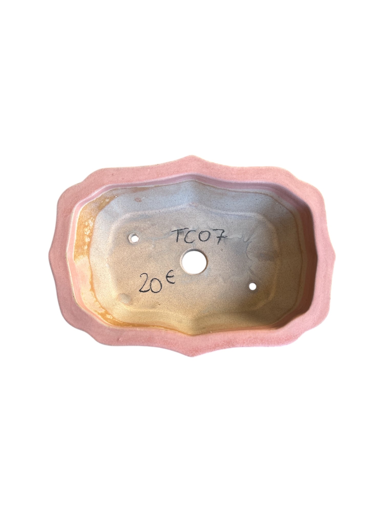 Pot mokko émaillé rose