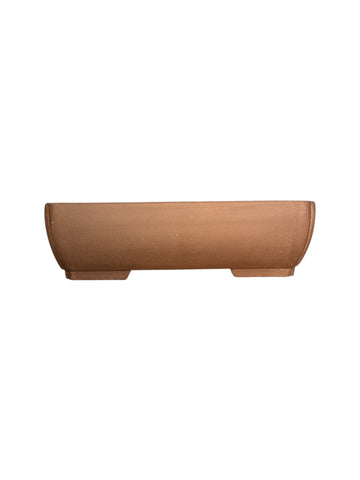 Pot rectangulaire pour bonsaï non émaillé