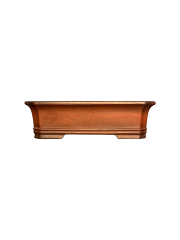 Pot rectangulaire pour bonsaï non émaillé