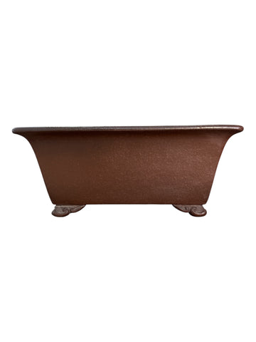 Pot rectangulaire pour bonsaï non émaillé