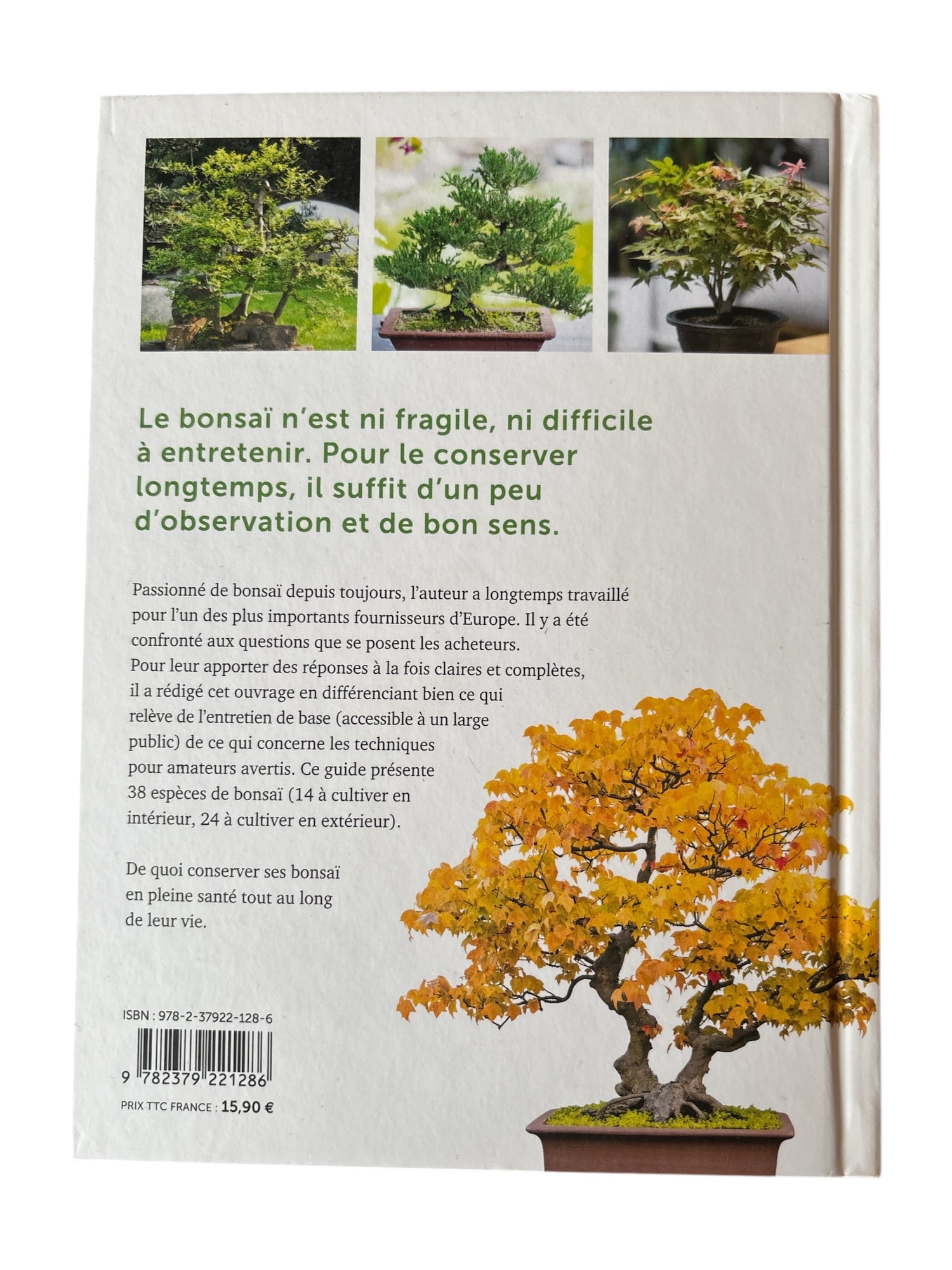 Livre "Bonsaï d'intérieur & d'extérieur" par Denis SEBBAN